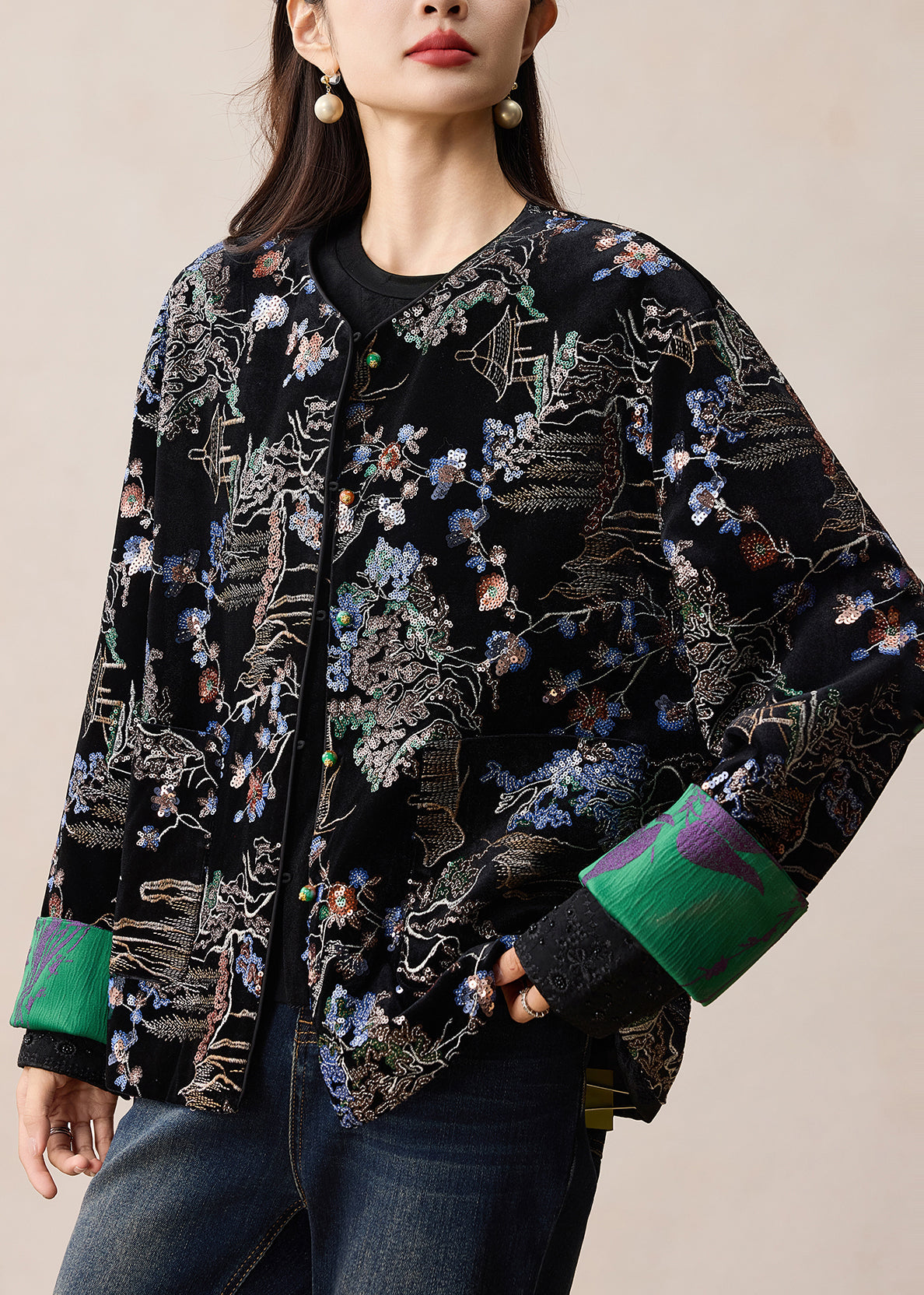 A Vintage Style Coat with Delicate Timeless Details