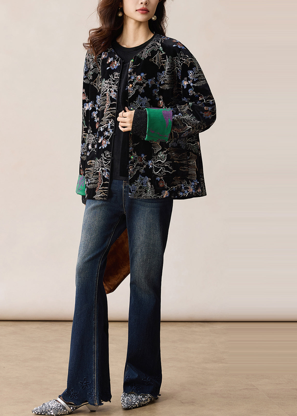 A Vintage Style Coat with Delicate Timeless Details