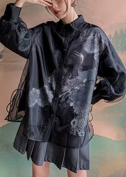 A Vintage Style Shirt with Delicate Timeless Details