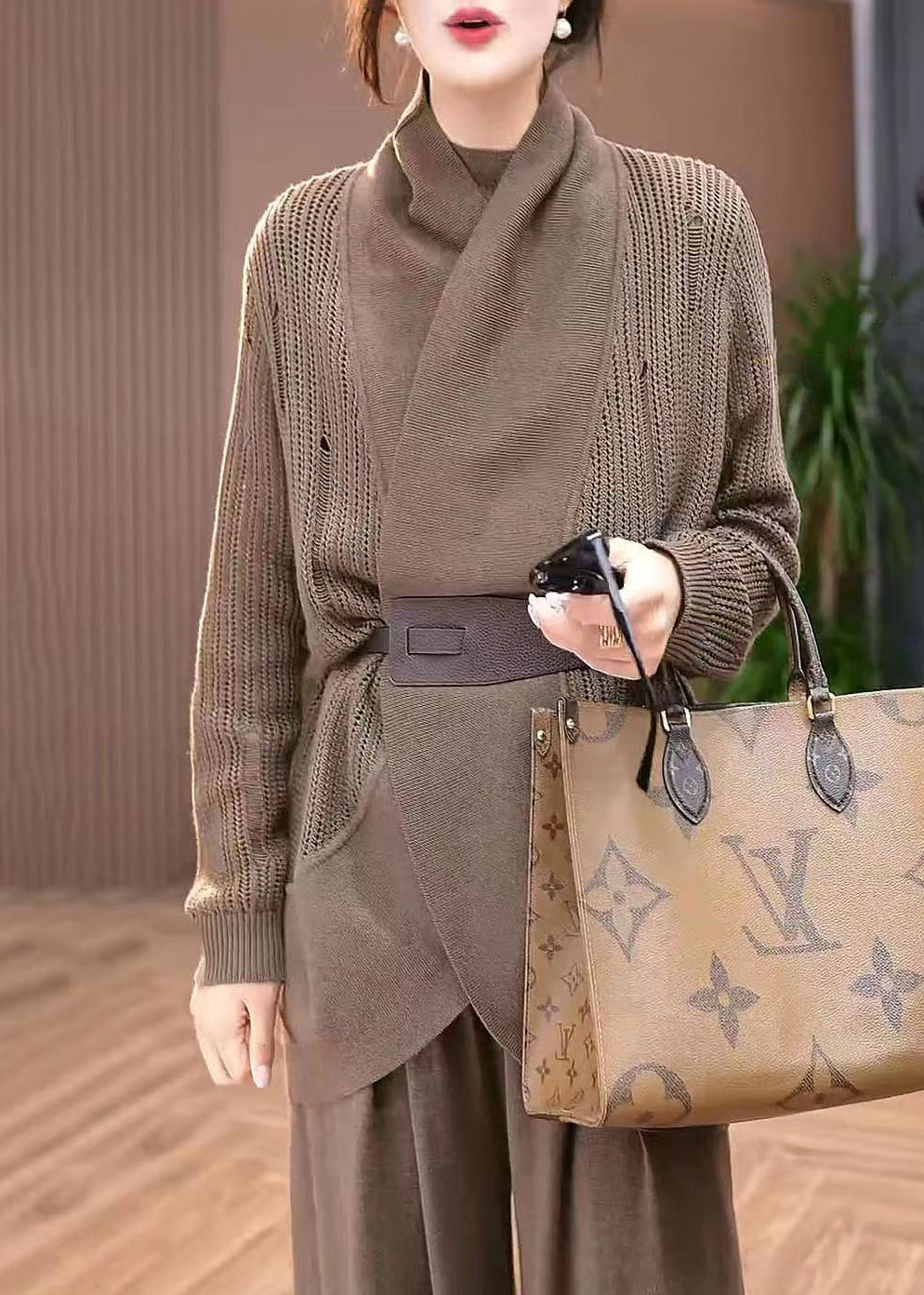 Vintage Inspired Cardigan with a Contemporary Edge