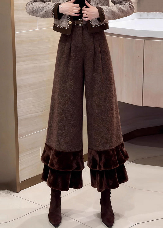 A Vintage Style Pants with Delicate Timeless Details