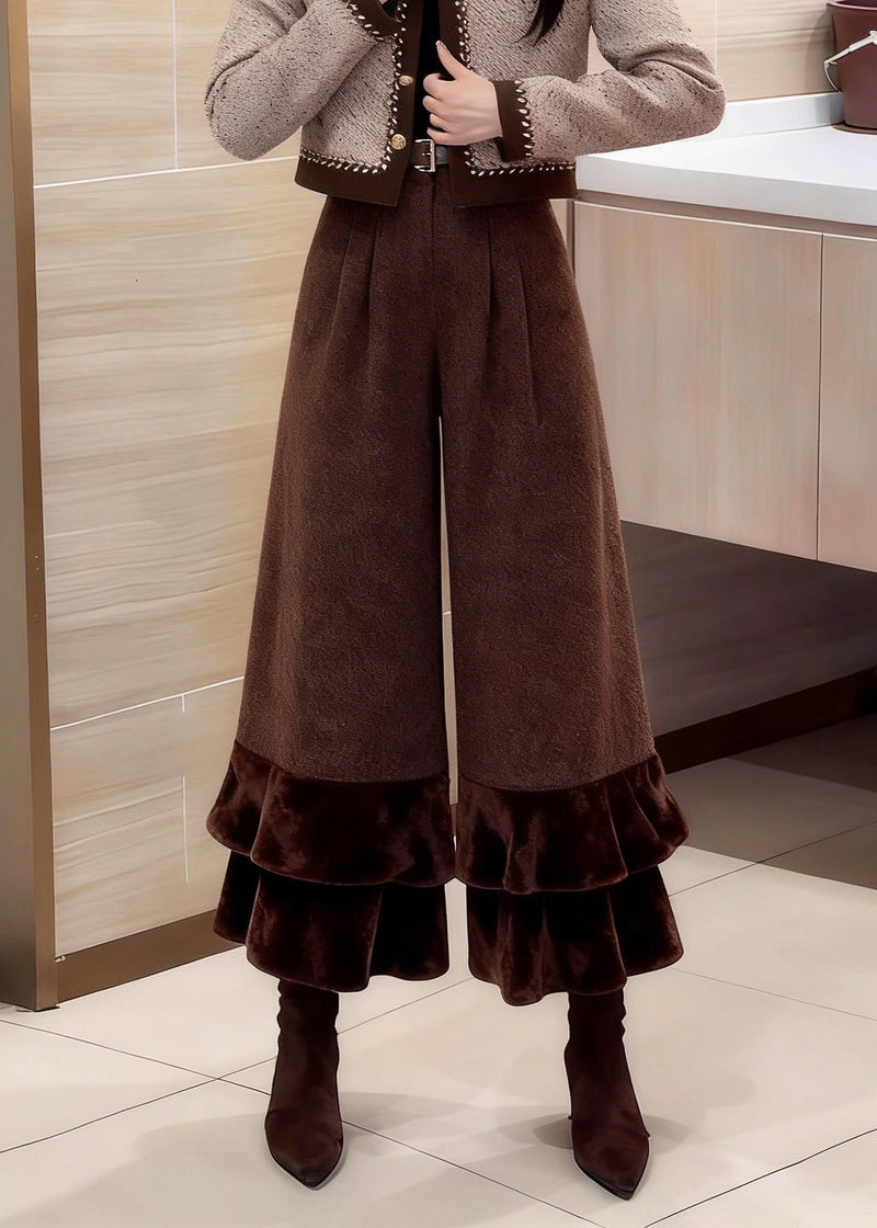 A Vintage Style Pants with Delicate Timeless Details