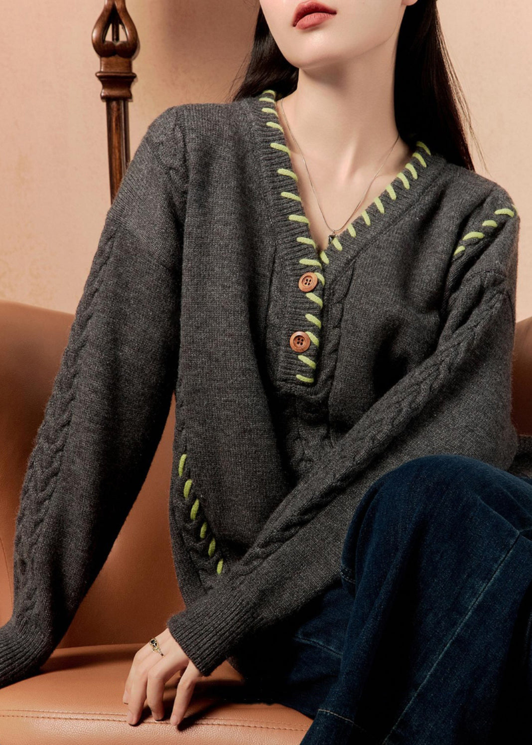 Beautifully Crafted Sweater in a Classic Style