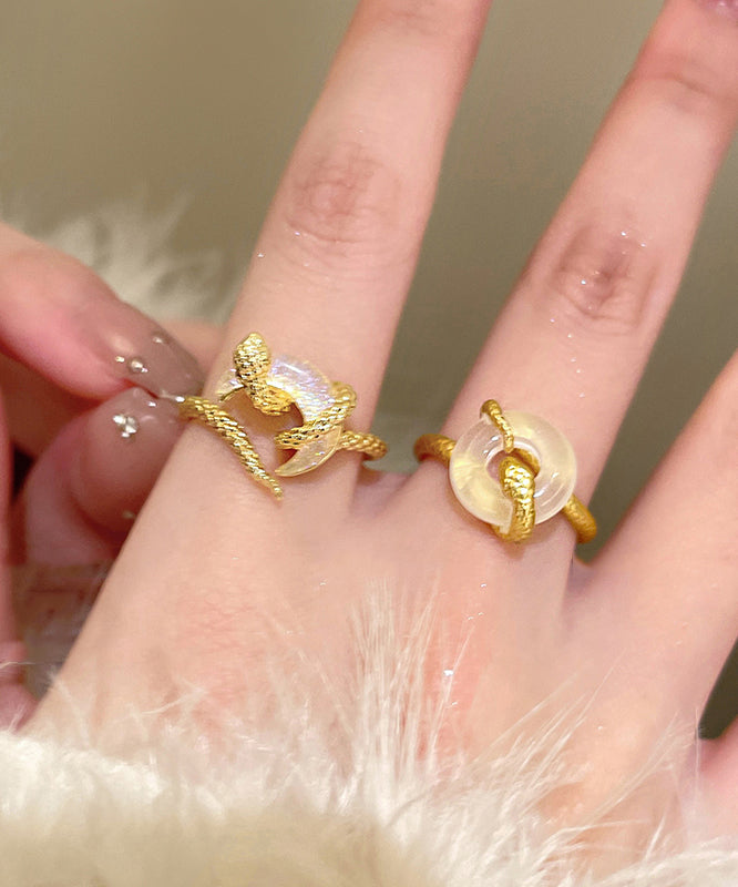 Vintage Handmade Gold Set