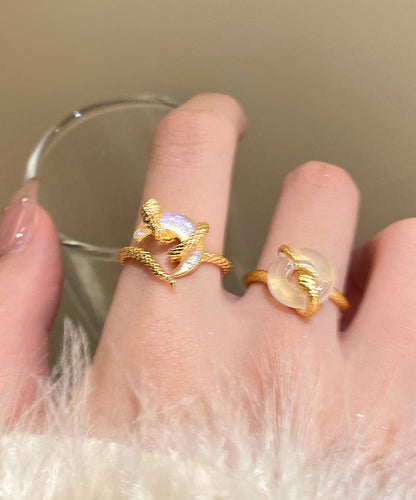 Vintage Handmade Gold Set
