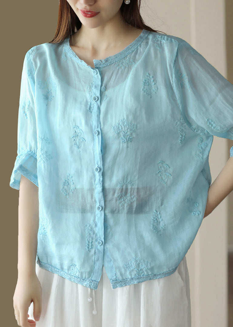 A Vintage Style Shirt with Delicate Timeless Details