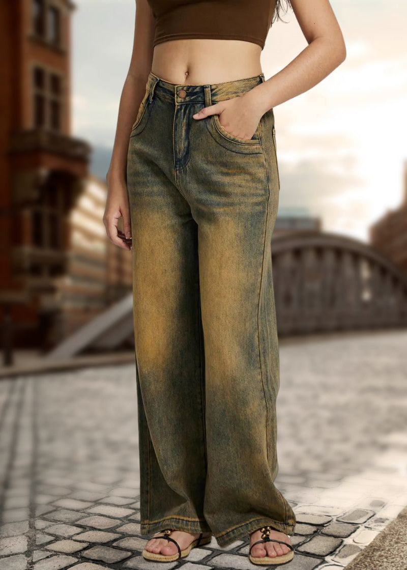 A Vintage Style Pants with Delicate Timeless Details