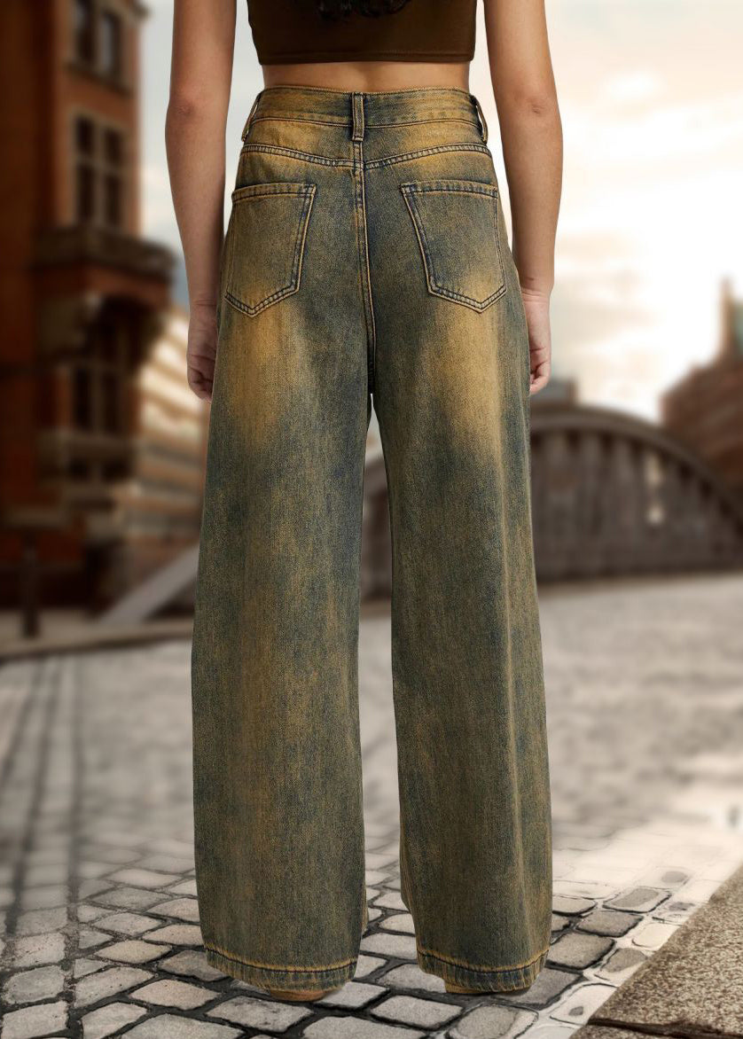 A Vintage Style Pants with Delicate Timeless Details