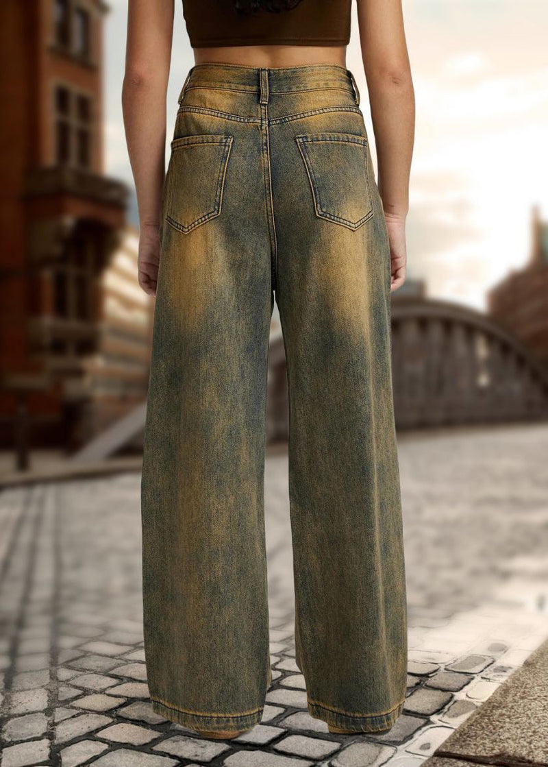 A Vintage Style Pants with Delicate Timeless Details