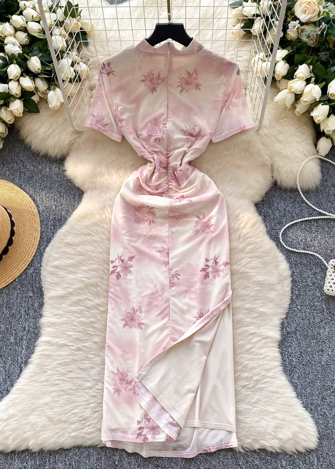 A Vintage Style Dress with Delicate Timeless Details