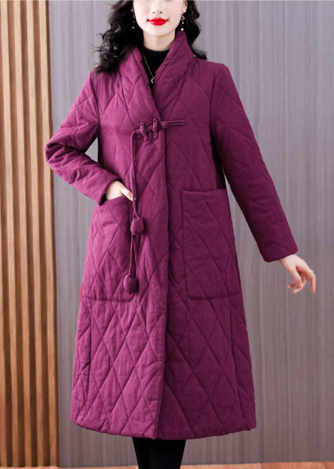 A Vintage Style Coat with Delicate Timeless Details