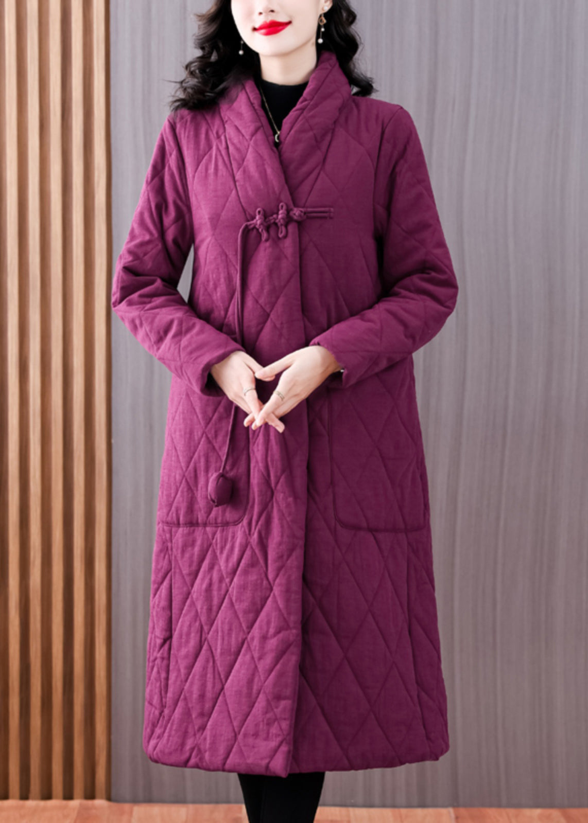 A Vintage Style Coat with Delicate Timeless Details