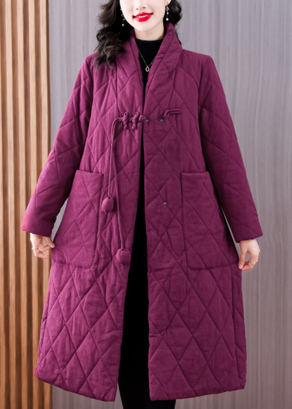 A Vintage Style Coat with Delicate Timeless Details