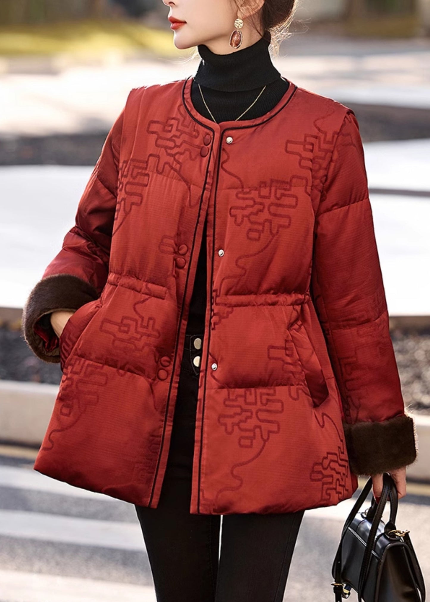 A Vintage Style Jacket with Delicate Timeless Details