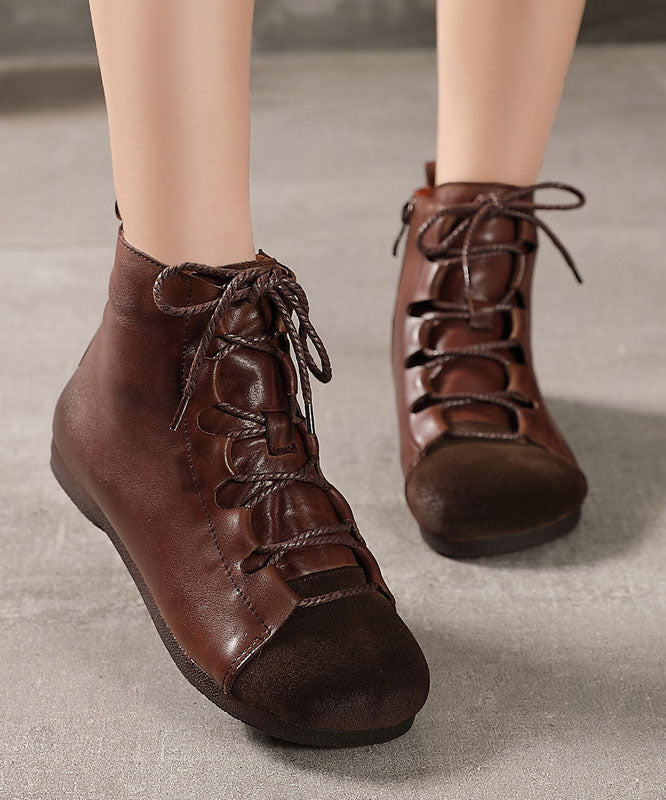 Vintage Inspired Orthopedic Boots