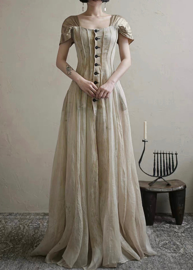 A Vintage Style Dress with Delicate Timeless Details