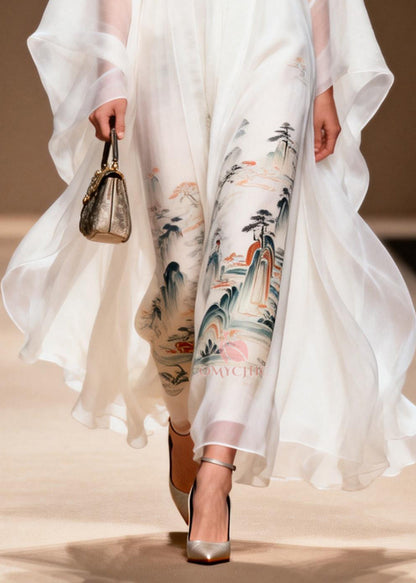 A Vintage Style Dress with Delicate Timeless Details