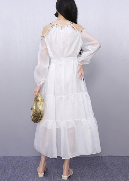 A Vintage Style Dress with Delicate Timeless Details
