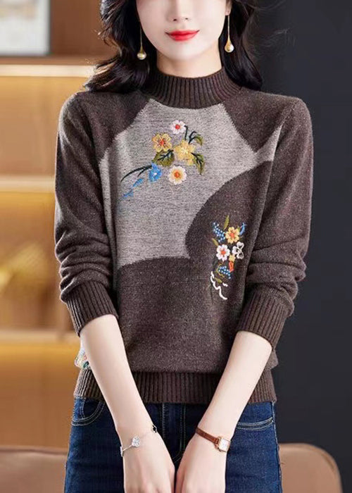 A Vintage Style Sweater with Delicate Timeless Details