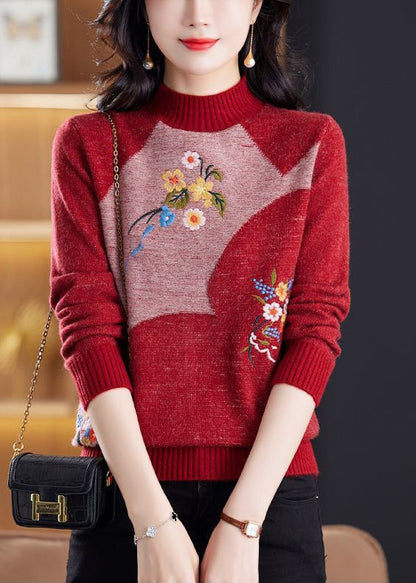 A Vintage Style Sweater with Delicate Timeless Details
