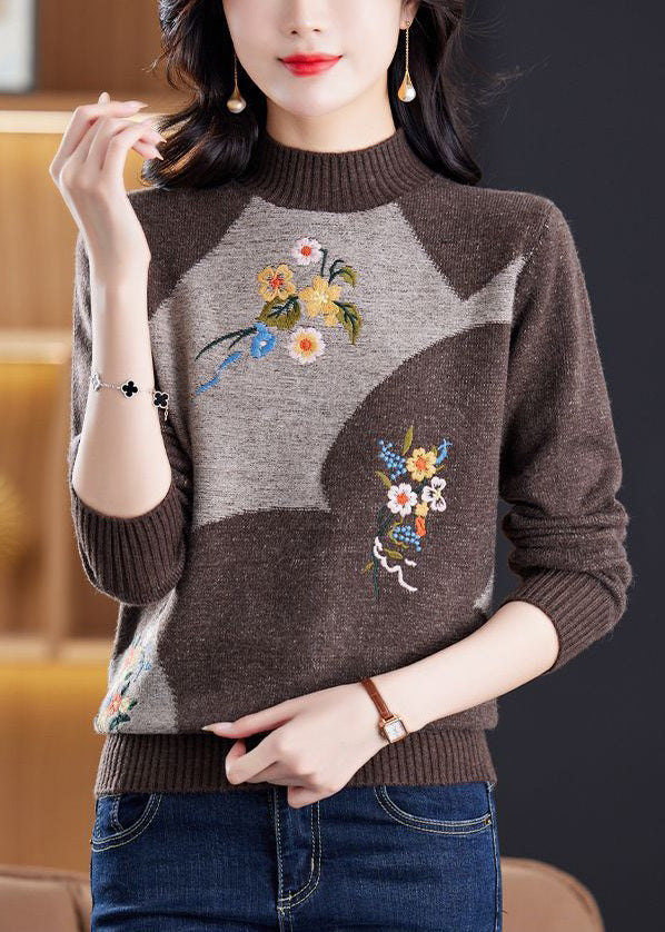 A Vintage Style Sweater with Delicate Timeless Details