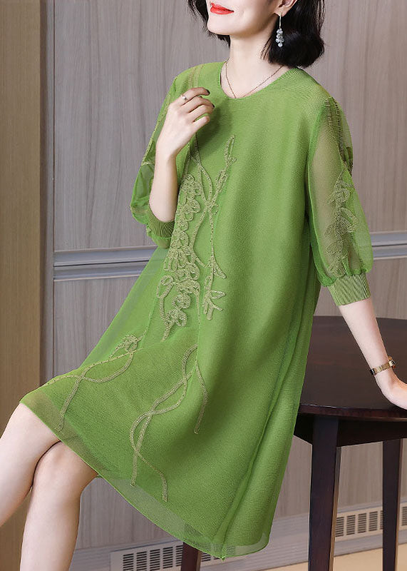 A Vintage Style Dress with Delicate Timeless Details