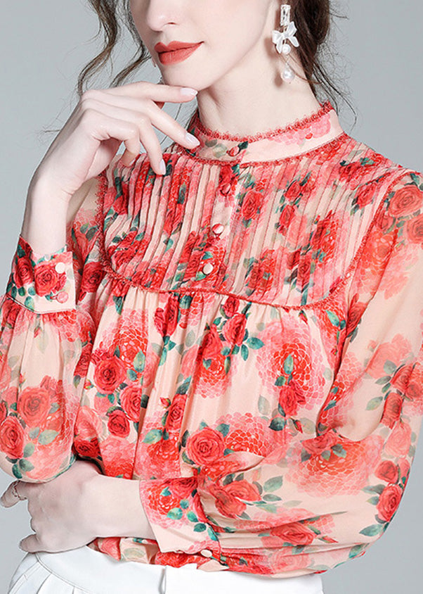 A Vintage Style Shirt with Delicate Timeless Details