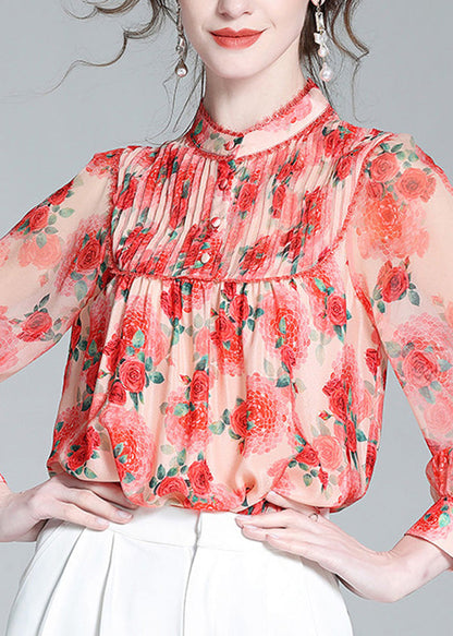 A Vintage Style Shirt with Delicate Timeless Details