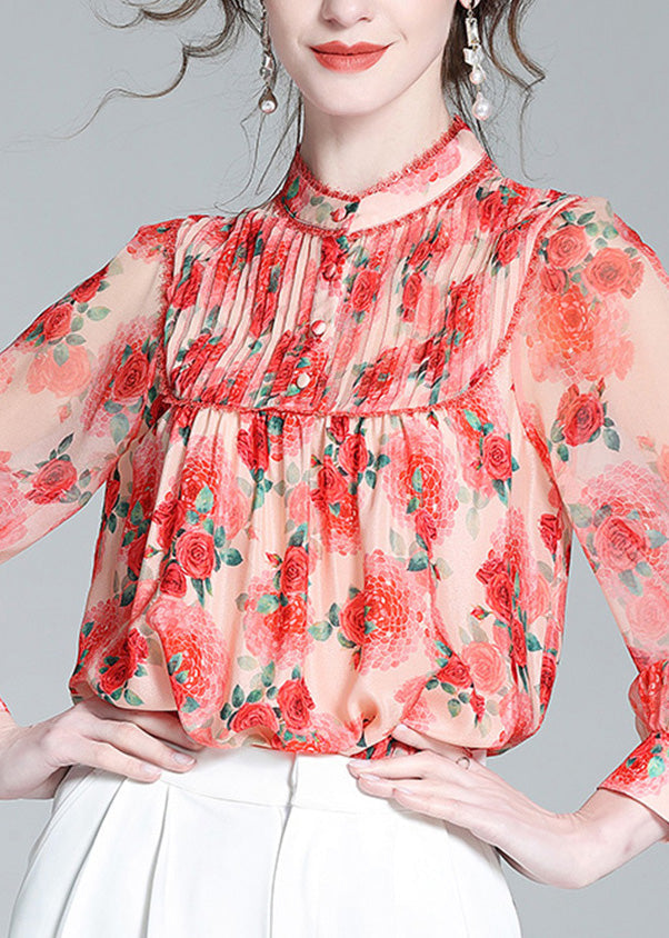 A Vintage Style Shirt with Delicate Timeless Details