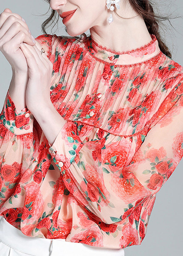 A Vintage Style Shirt with Delicate Timeless Details
