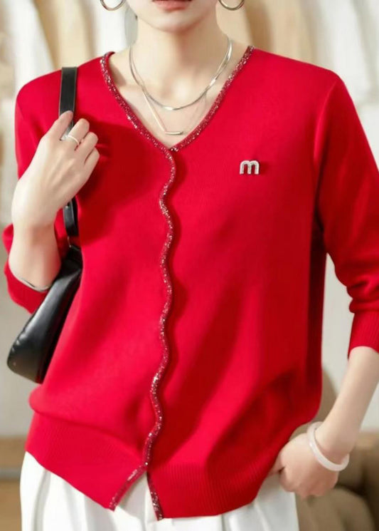 A Vintage Style Sweater with Delicate Timeless Details