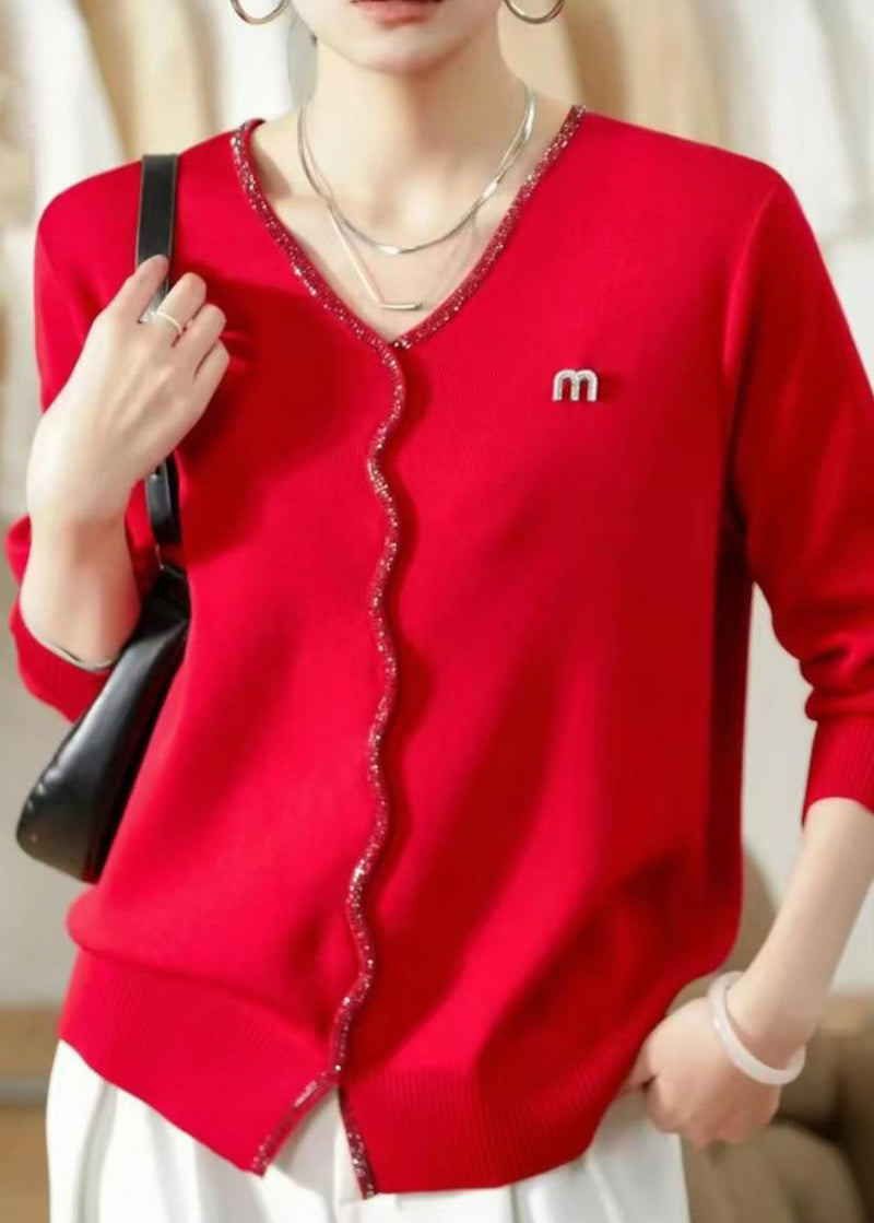 A Vintage Style Sweater with Delicate Timeless Details