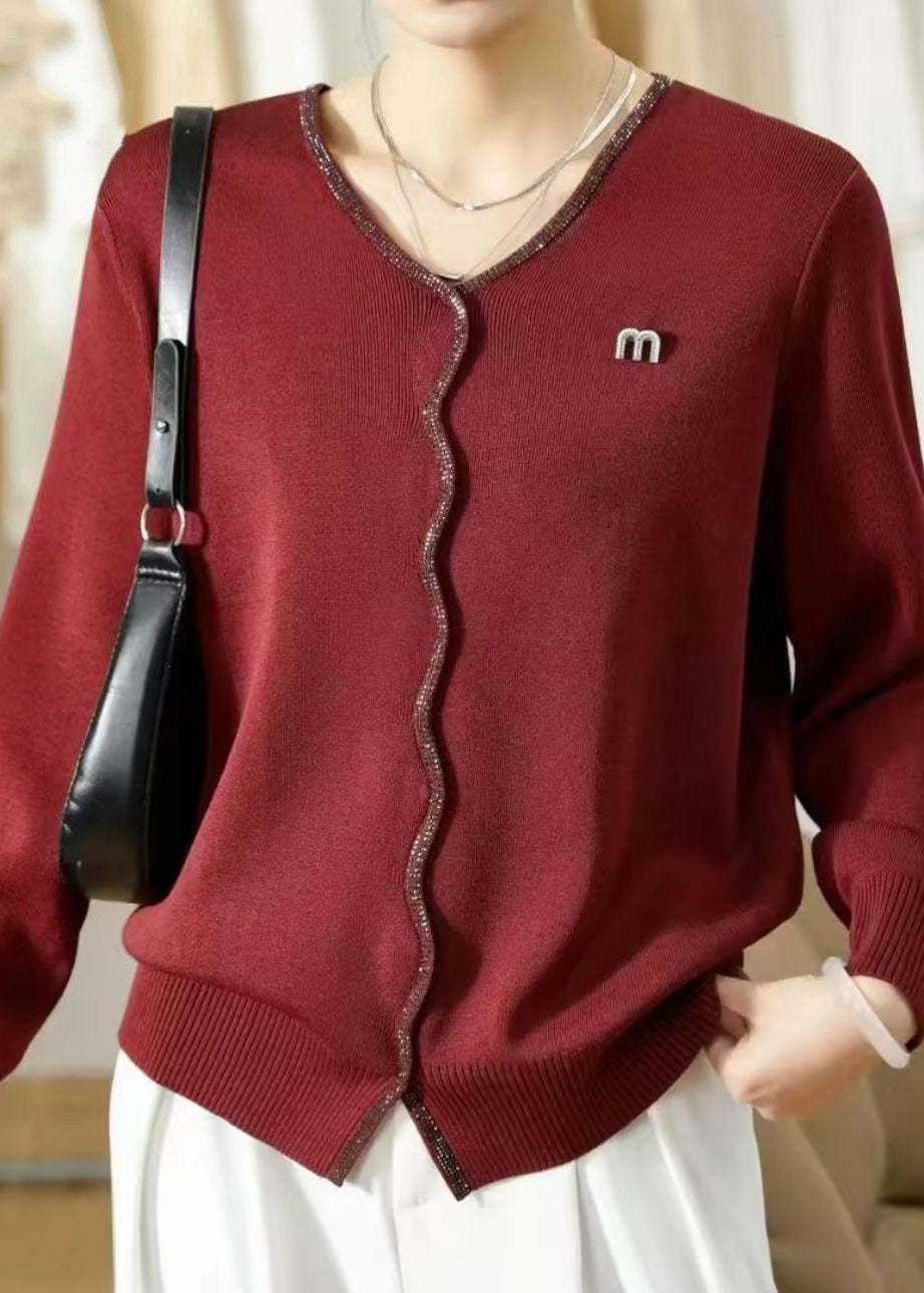 A Vintage Style Sweater with Delicate Timeless Details
