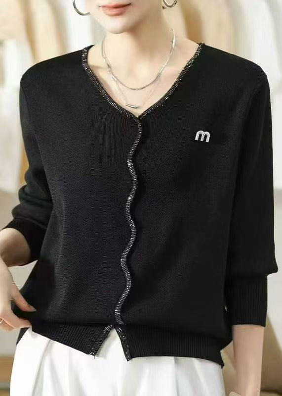 A Vintage Style Sweater with Delicate Timeless Details