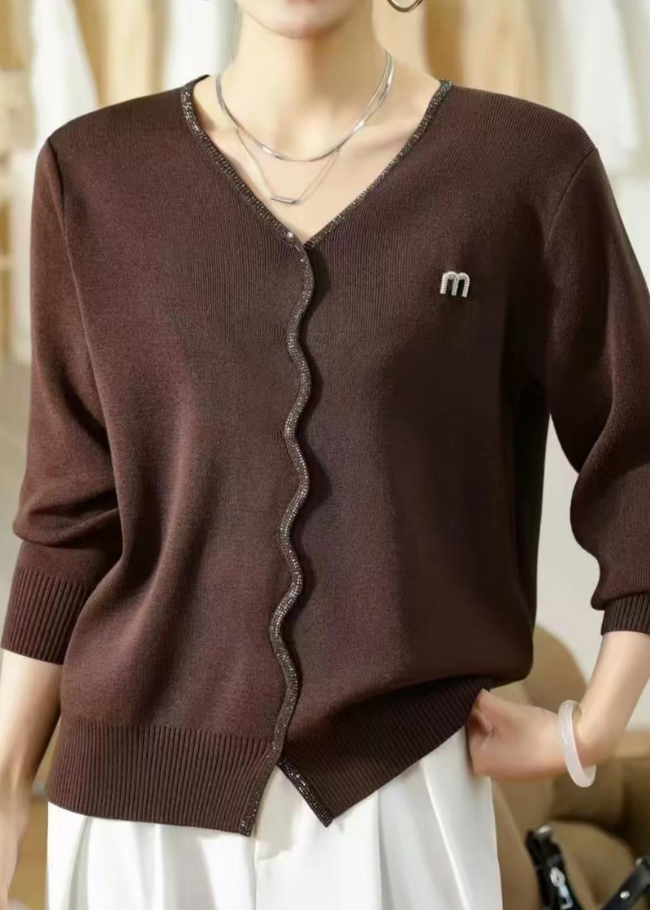 Vintage Inspired Sweater with a Contemporary Edge