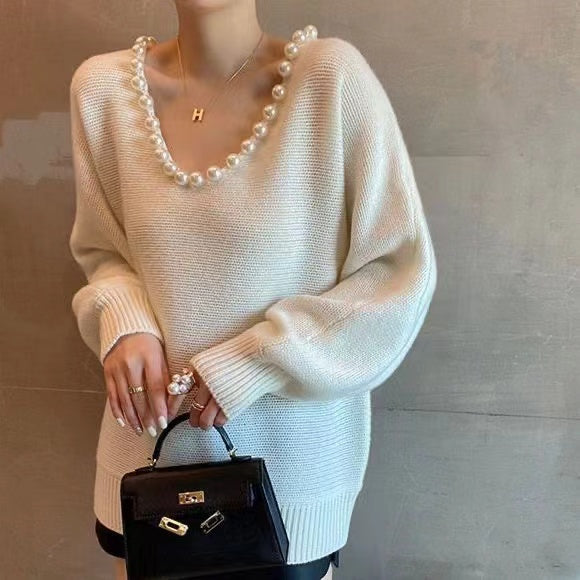 Beautifully Finished Sweater in a Timeless Design