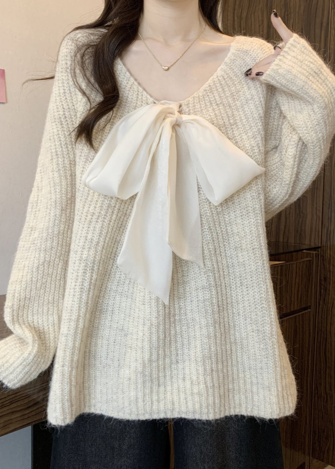 Vintage Inspired Sweater with a Contemporary Edge