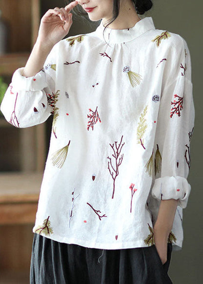A Vintage Style Shirt with Delicate Timeless Details