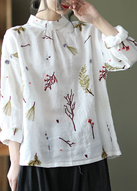 A Vintage Style Shirt with Delicate Timeless Details