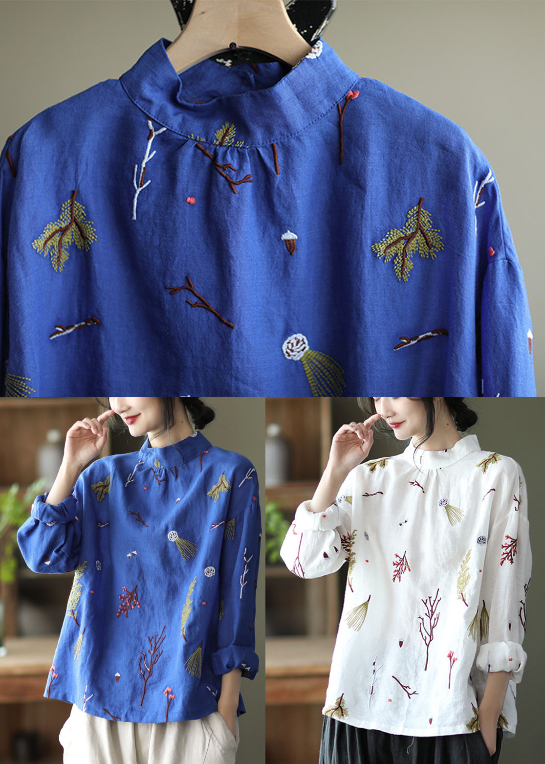 A Vintage Style Shirt with Delicate Timeless Details