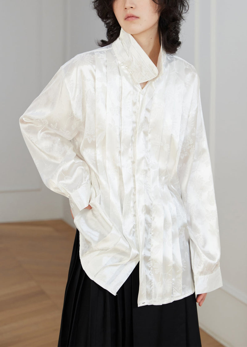 A Vintage Style Shirt with Delicate Timeless Details