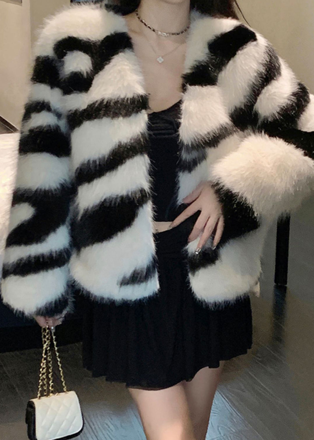 A Vintage Style Coat with Delicate Timeless Details