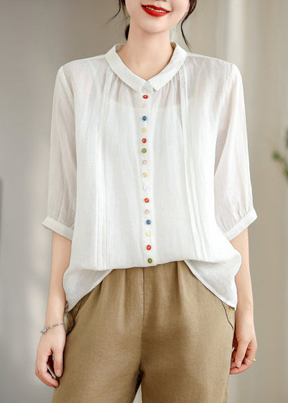 Well Tailored Shirt with a Graceful Silhouette