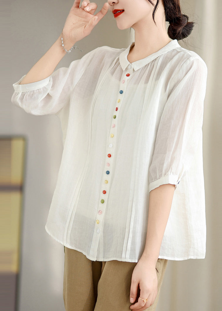 Well Tailored Shirt with a Graceful Silhouette