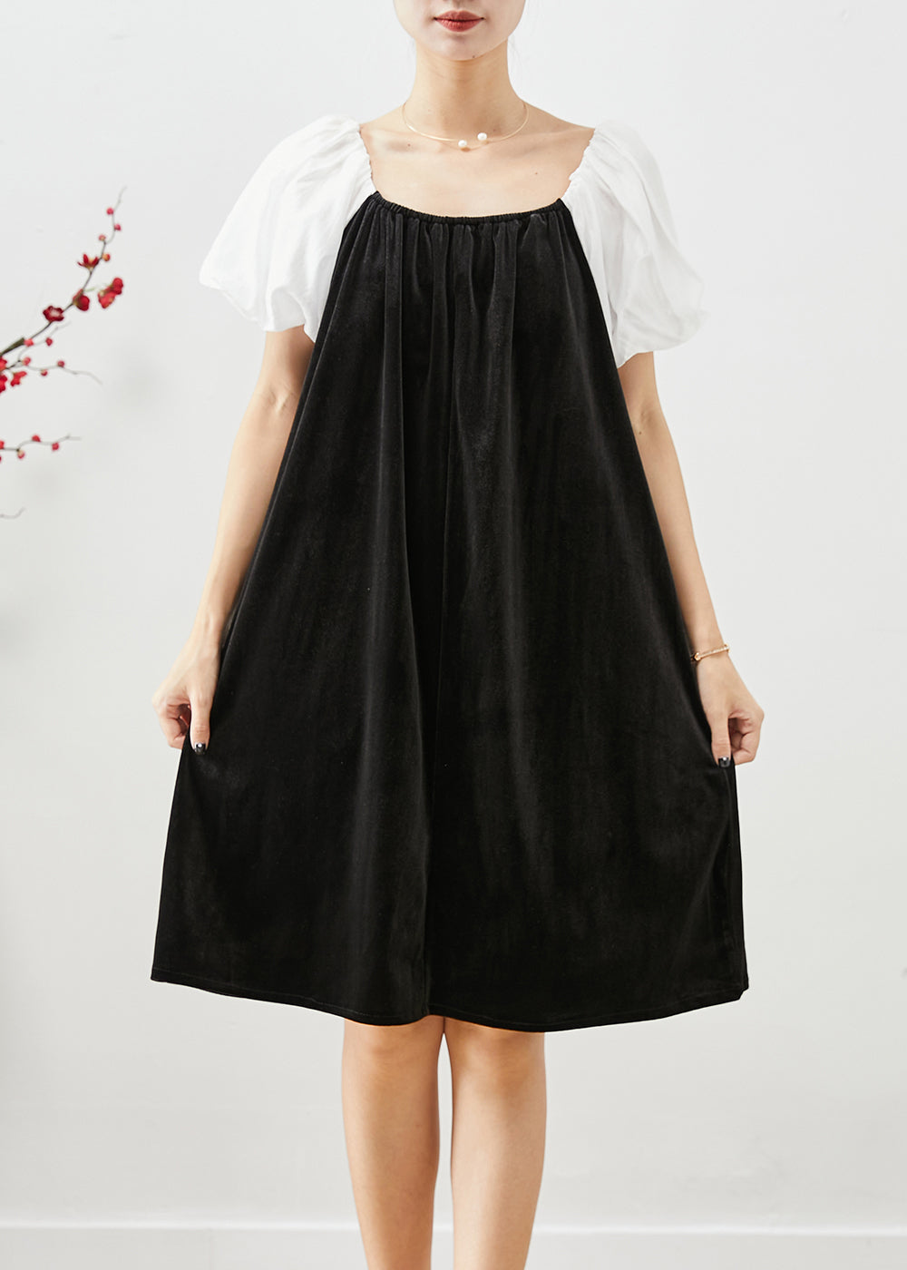 A Vintage Style Dress with Delicate Timeless Details
