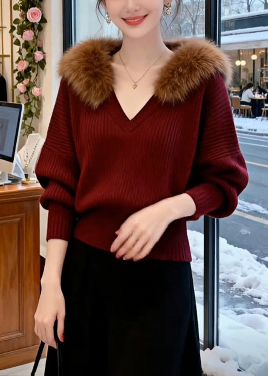 Classic Vintage Sweater with a Flattering Fit