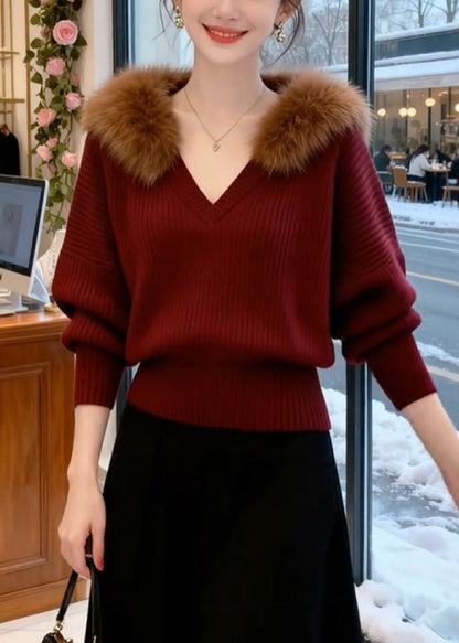 A Vintage Style Sweater with Delicate Timeless Details