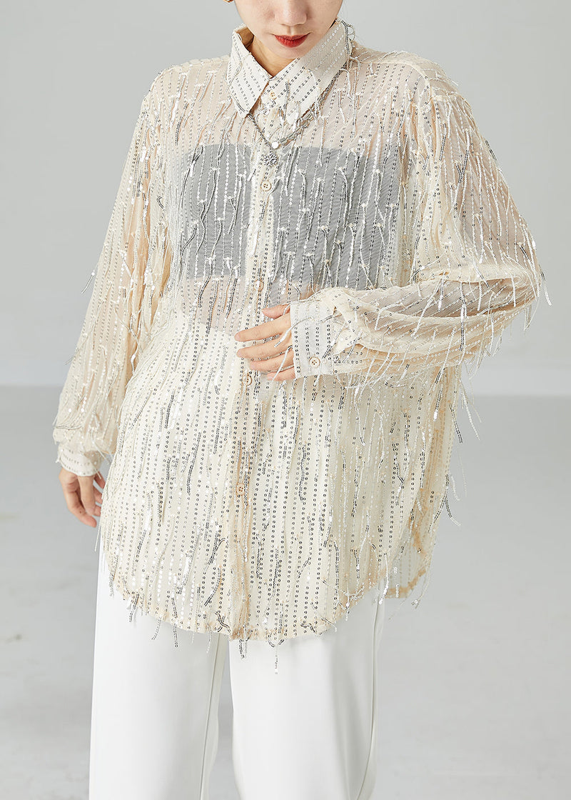 A Vintage Style Shirt with Delicate Timeless Details