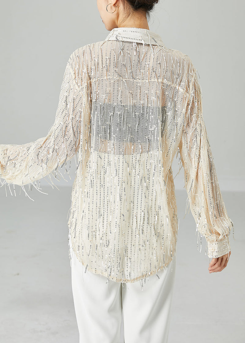 A Vintage Style Shirt with Delicate Timeless Details