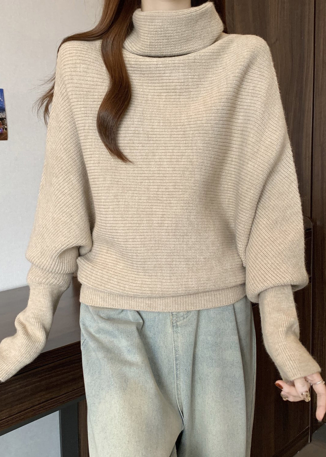 Classic Vintage Sweater with a Flattering Fit